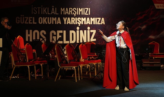 Üsküdar’da İstiklal Marşını En Güzel Okuyanlar Belli Oldu
