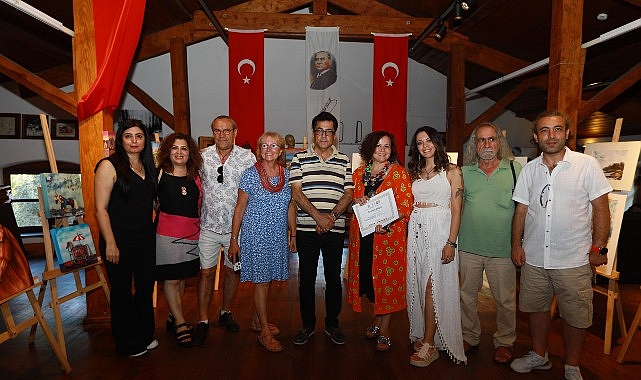 Efes Selçuk Uluslararası Resim Sergisi Selçuk Efes Kent Belleği’nde açıldı