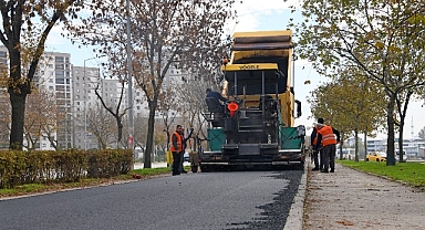 Osmangazi’de Park İçi Yollar Yenilendi