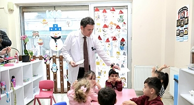 Başkan Erkan Aydın Mesleğini Çocuklara Tanıttı