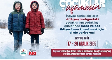 Nevşehir Belediyesi’nden “Çocuklar Üşümesin” Kampanyası